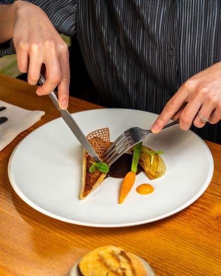 Plat du restaurant l'Aventure