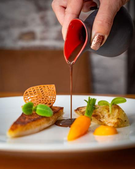 Plat du restaurant l'Aventure